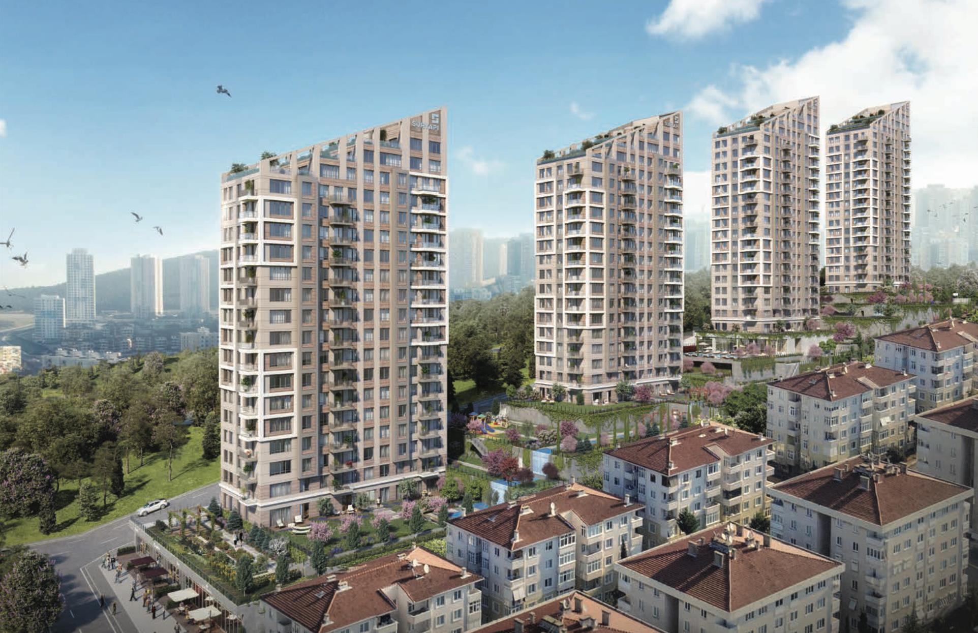 Sur Yapı Yeşil Mavi Maltepe